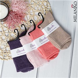 Женские шерстяные носки (цветные) MilanKo N-313